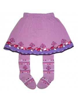 Tights with skirt  butterfly