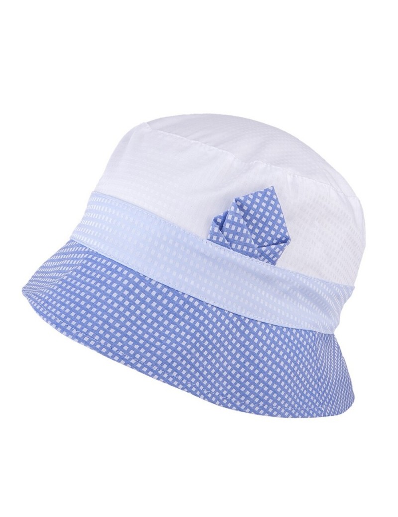 UPF +30 Summer hat White/Blue