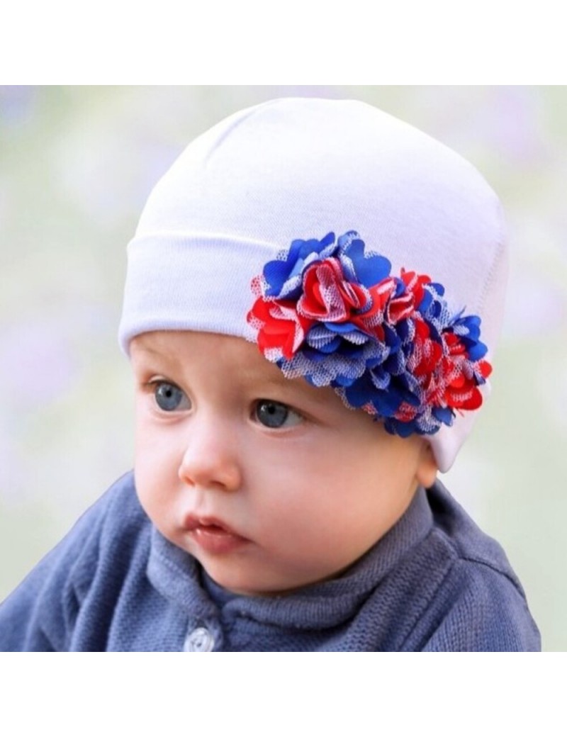 BABY HAT FLOWERS