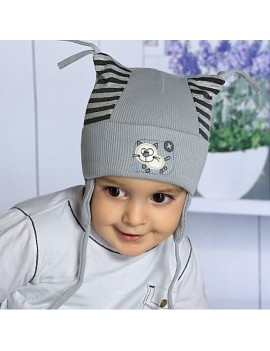 MY KITTY BOYS HAT GREY