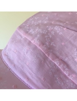 Summer cotton headscarf pink light