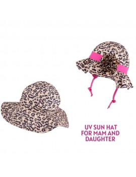 UPF +30 Sun hat Animal print