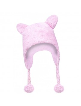 BABY HAT PINK OR WHITE