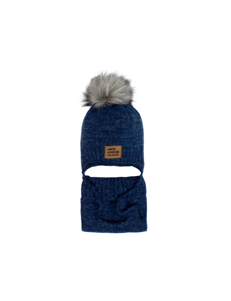 HAT AND SNOOD NAVY