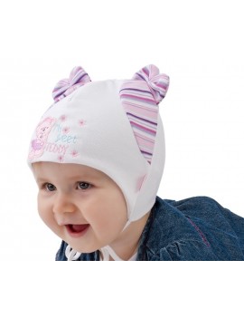 MY SWEET TEDDY BABY HAT PINK